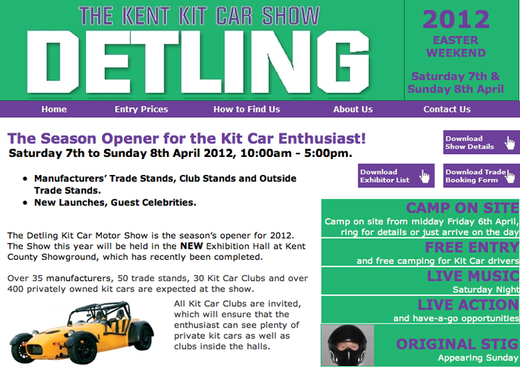 detling kit car show 2012